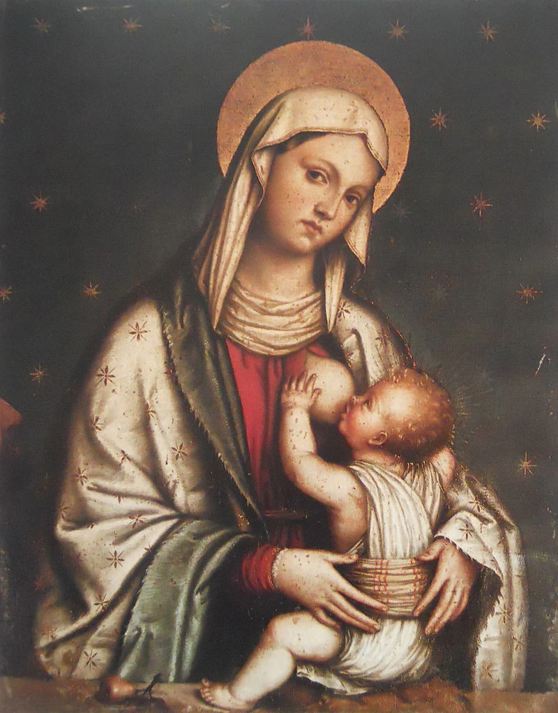 171-Alessandro Bonvicino-Moretto-Madonna del Tabarrino-Brescia